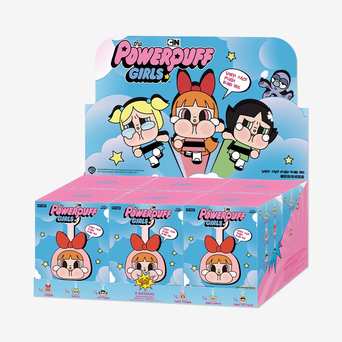 CRYBABY - Powerpuff Girls Series-Vinyl Face Plush Blind Box