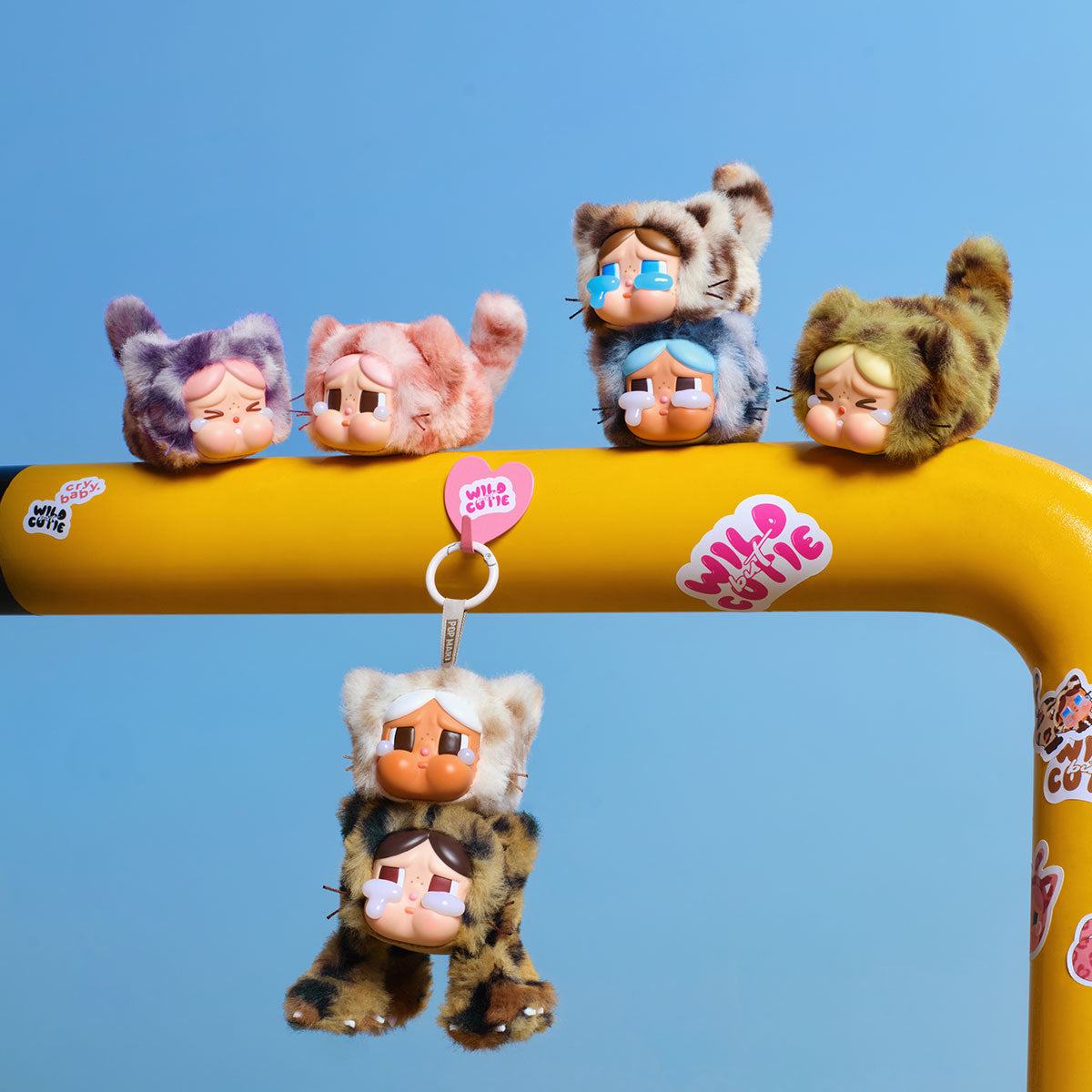 CRYBABY - Wild but Cutie Series Vinyl Plush Pendant Blind Box